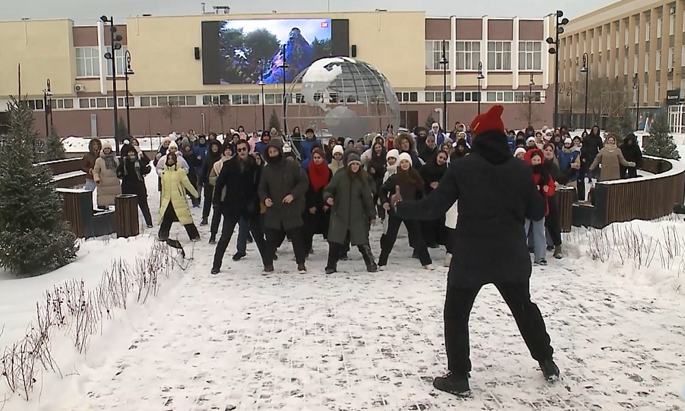 Команда Росмолодёжи приступила к съёмкам ролика о нашем городе