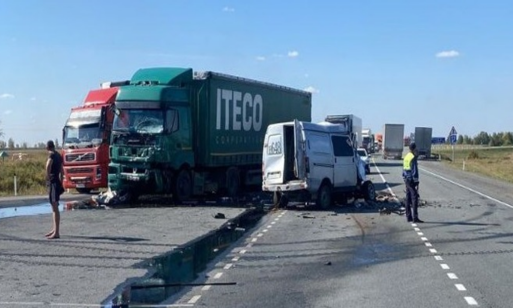 В Омской области в ДТП погиб водитель «Газели» 