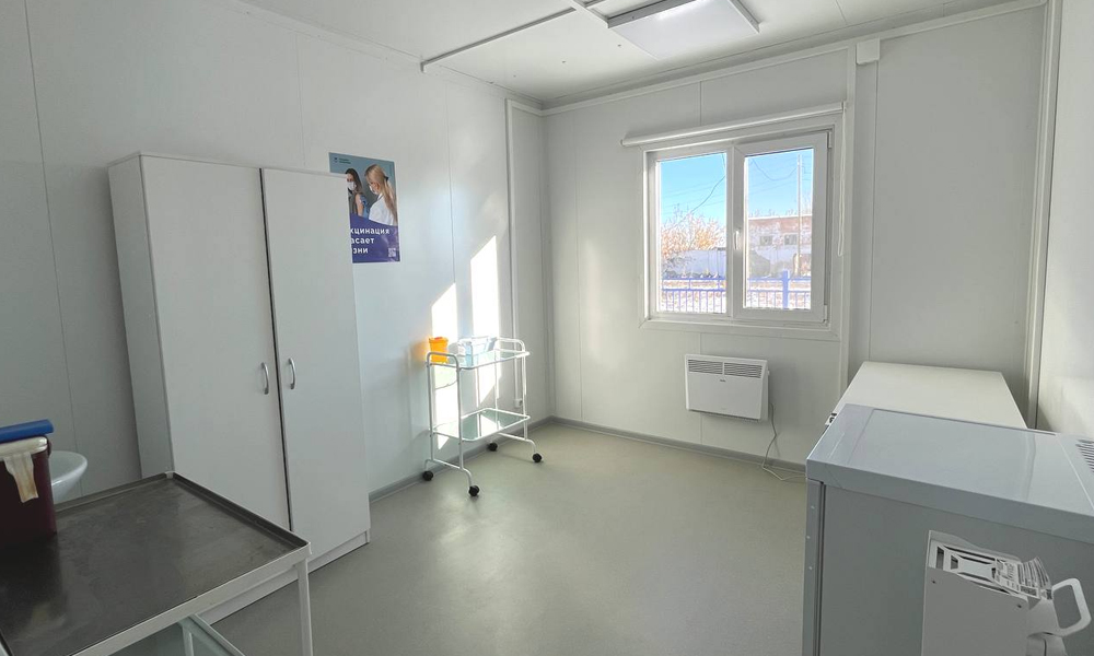 В Кормиловском районе открыли новый фельдшерско-акушерский пункт