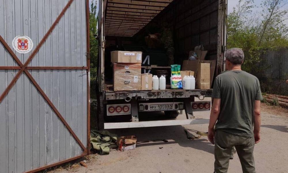 Омским бойцам доставили гуманитарную помощь от «Единой России»