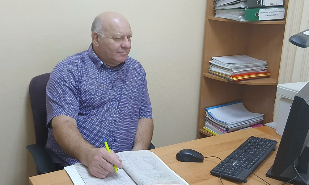 Участник СВО трудоустроился в комплексный центр Любинского района