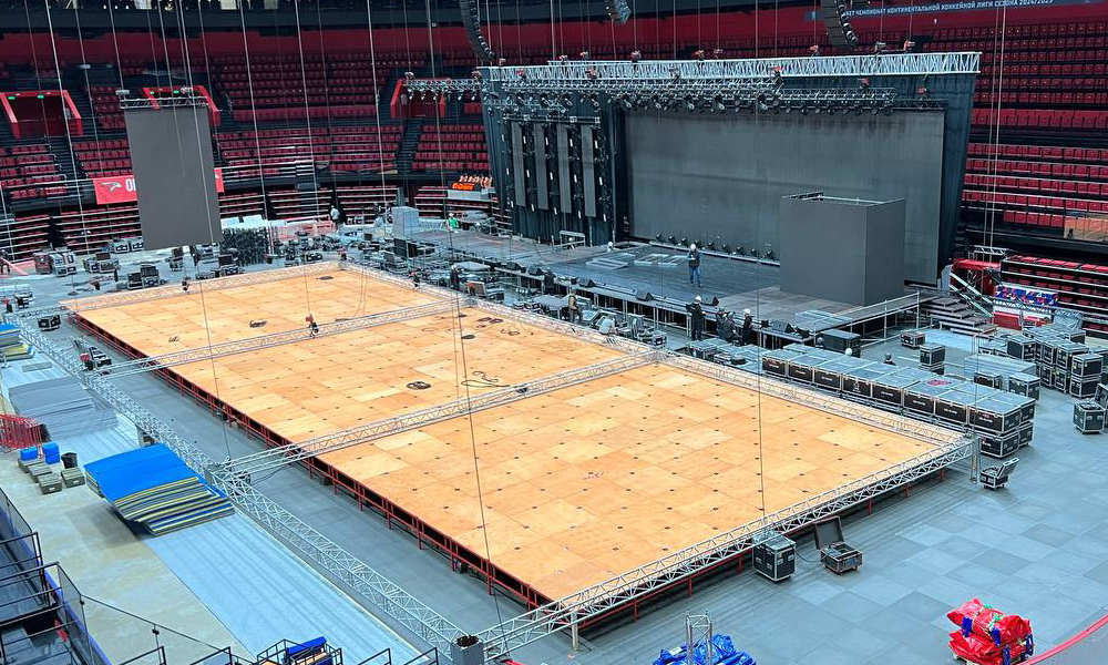 Полномасштабная подготовка «G-Drive Арены» к турниру «Сила традиций» продолжается 