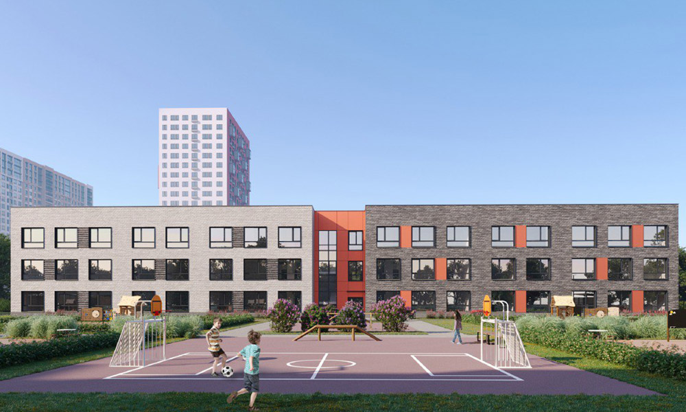 В Омске приступили к строительству детского сада в микрорайоне Снегири