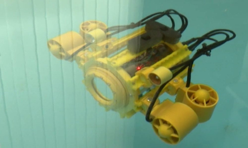 Екатеринбургские школьники проектируют элементы для подводных роботов