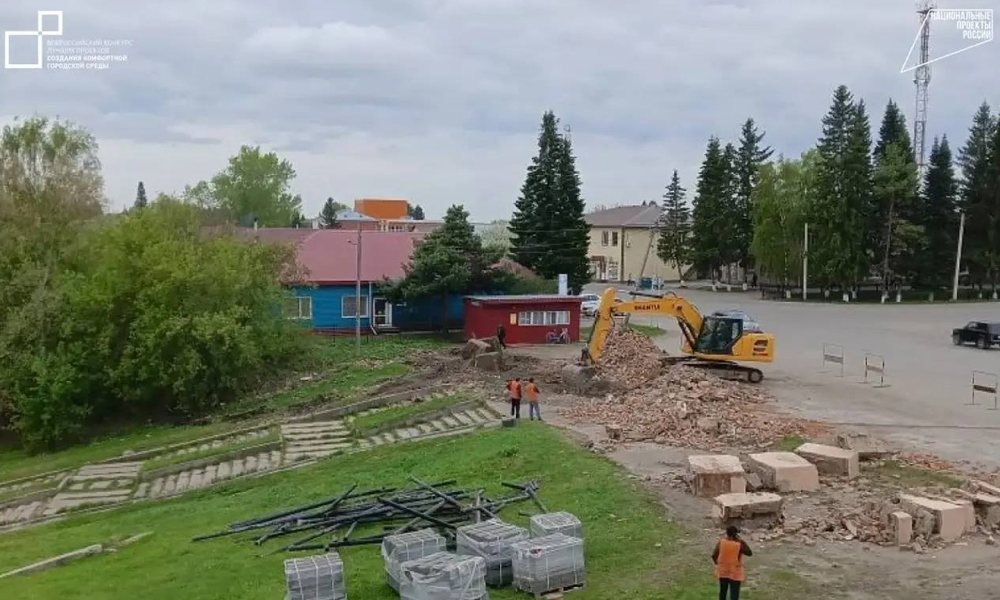 В Тевризе начали благоустройство озера Аптечное