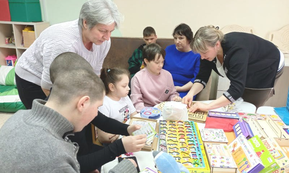 В Тюкалинском районе открылась детская студия развития «Динамика»