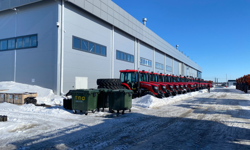 В Омске открыли торговый комплекс по продаже сельхозтехники