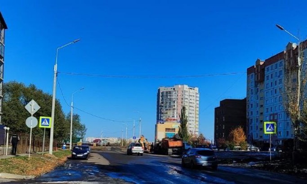 На Левобережье в Омске установили искусственное освещение 