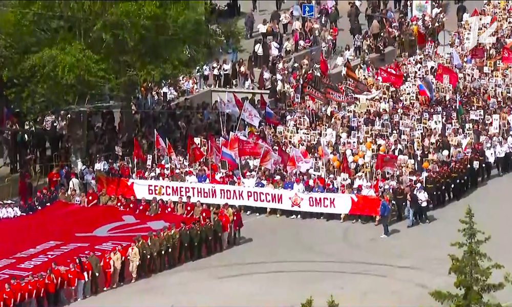 Виталий Хоценко: в мероприятиях ко Дню Победы в Омской области приняли участие более 183 тысяч человек