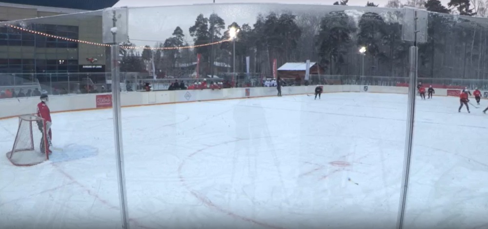 Омский "Авангард" поделился прямой трансляцией необычной тренировки 