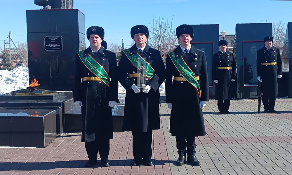 «Эстафету Победы» приняли в Павлоградском районе