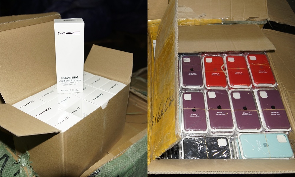 Чехлы для Apple, косметика MAC и Victoria's Secret: омские таможенники задержали почти 37 тысяч товаров