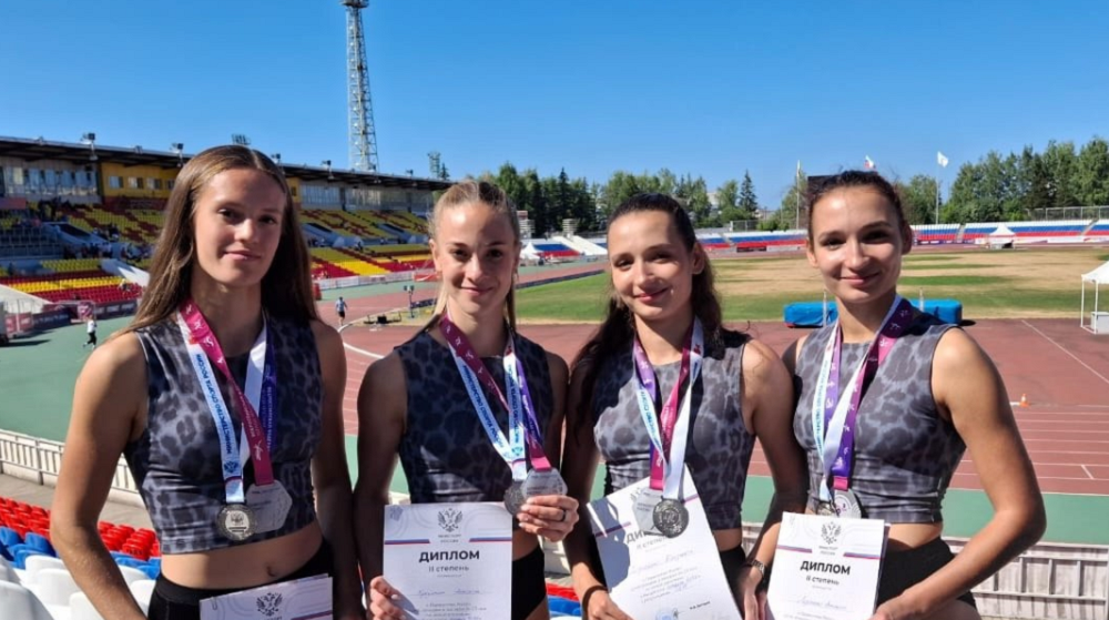 Омские легкоатлеты привезли пять медалей с первенства России