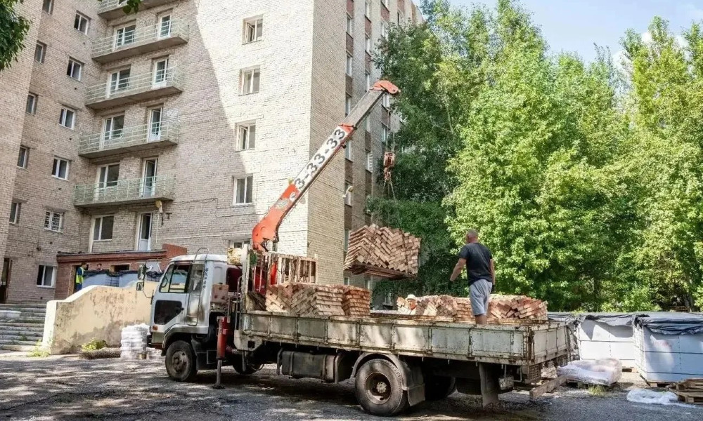 В Омске идёт капитальный ремонт студенческих общежитий