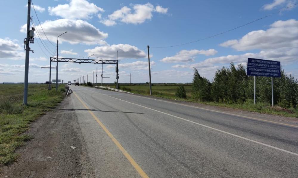 На трассах Омской области установили ещё 3 автоматических пункта весогабаритного контроля 