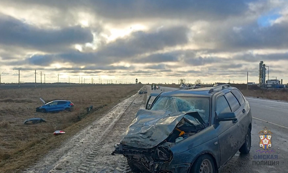 В Омском районе произошла смертельная авария 