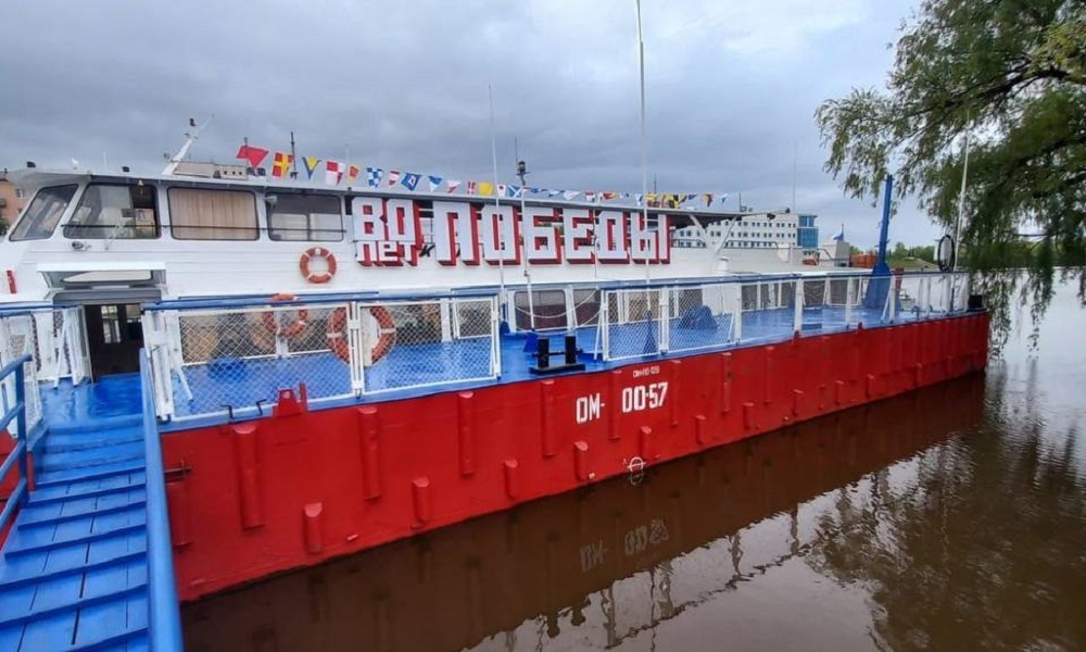 Омская мэрия опубликовала расписание «Теплохода Победы»