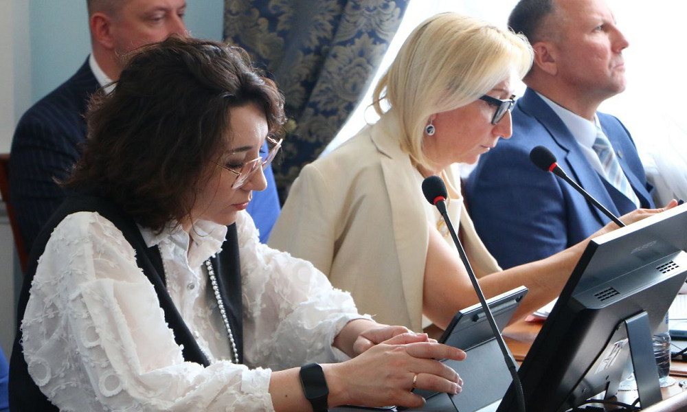 Анна Негодуйко представила на рассмотрение Заксобрания Омской области два законопроекта 