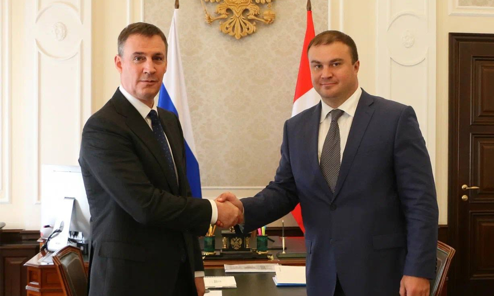 Виталий Хоценко обсудил с Дмитрием Патрушевым развитие Омской области