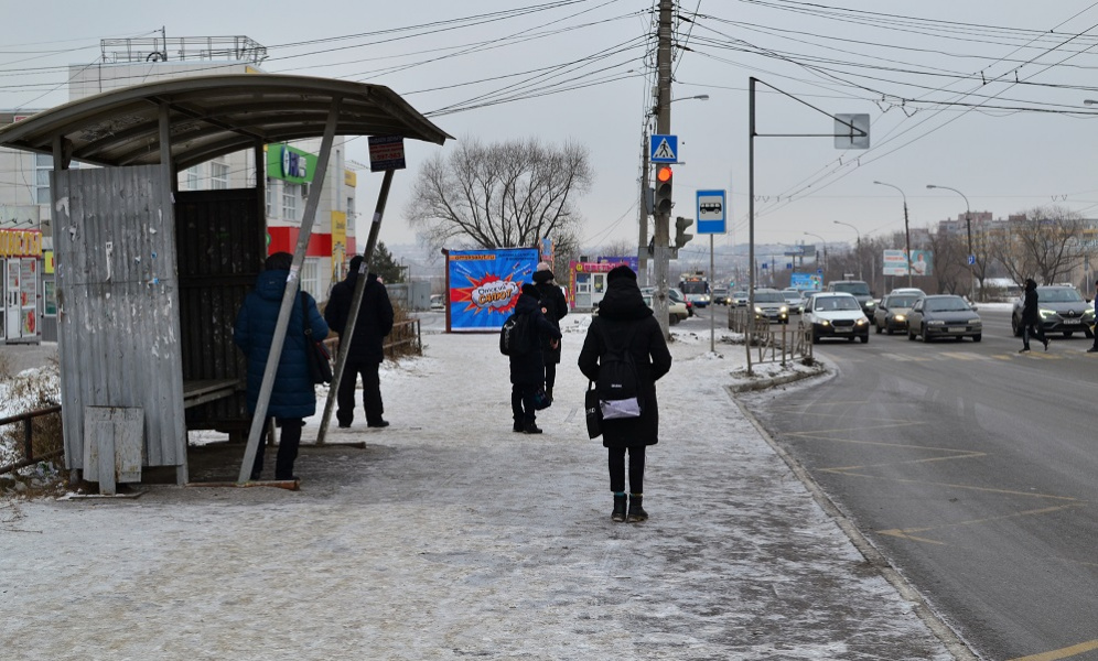 В Омске на Левобережье появилась новая остановка общественного транспорта 
