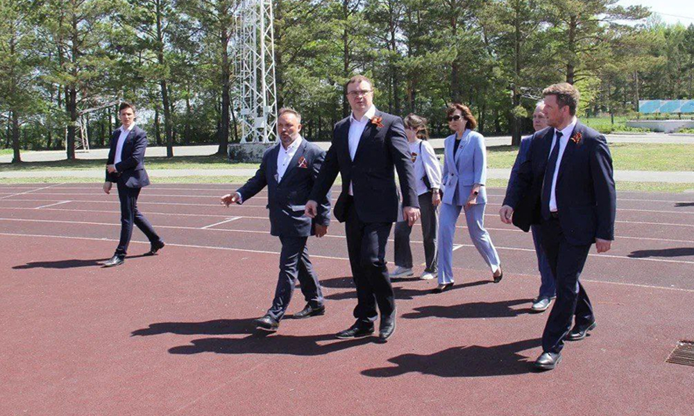 Виталий Хоценко отметил высокий уровень развития спортивной инфраструктуры в Омском районе