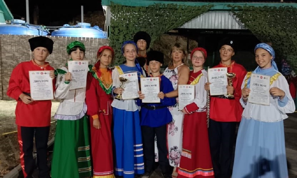 Омский детский ансамбль стал лауреатом в фестивале-конкурсе «Казачок Тамани» 