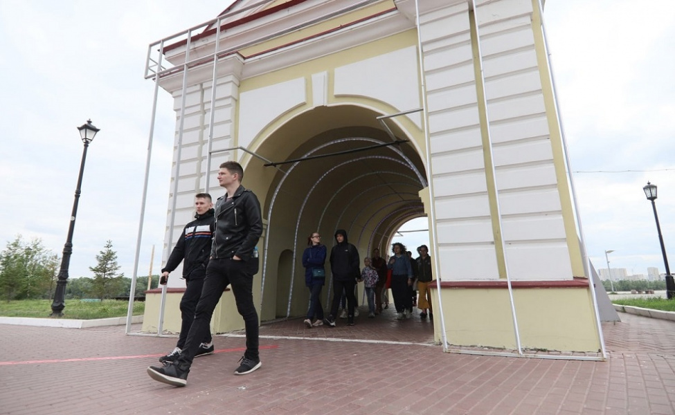 Молодёжная делегация из Калининградской области оценила омские достопримечательности