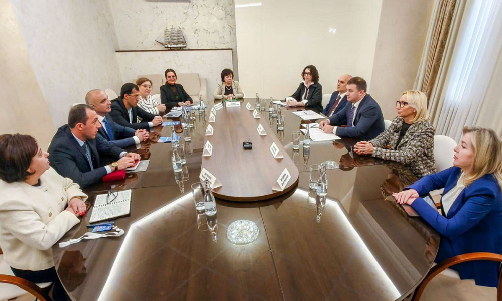 Виталий Хоценко обсудил с делегацией Абхазии взаимодействие в сфере социального предпринимательства