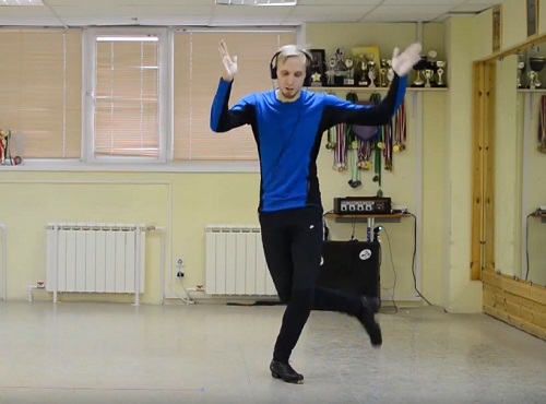 Омич принял участие в съёмках международного мини-фильма об ирландских танцах