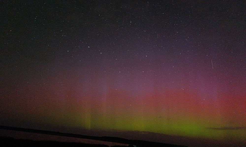 Омская область снова стала зоной полярного сияния