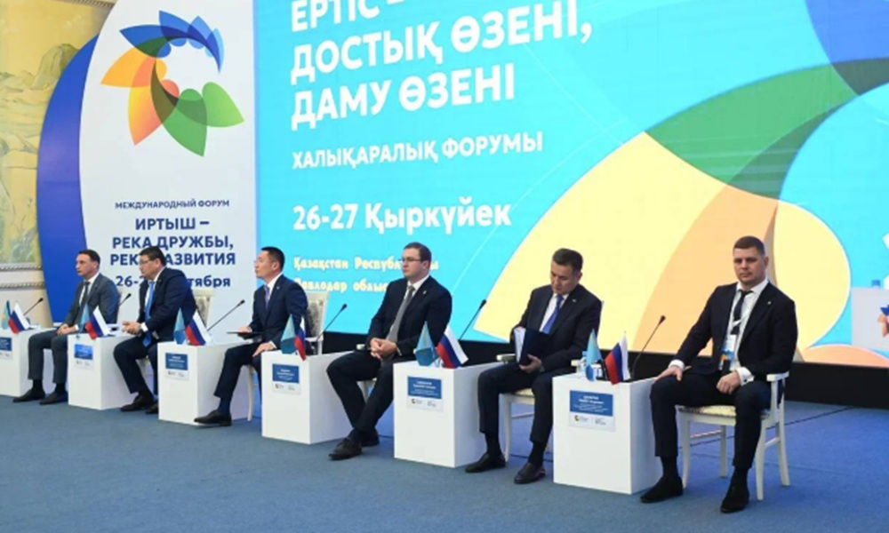 Виталий Хоценко обсудил на форуме «Иртыш: река дружбы — река развития» совместные проекты России и Казахстана