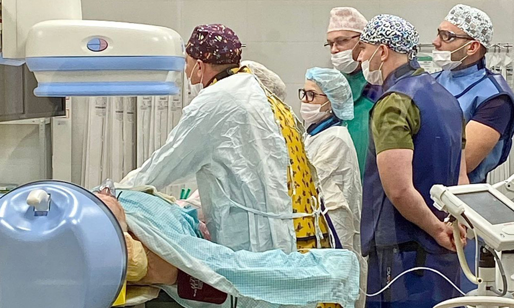 Рентген-хирурги омской БСМП № 1 спасли пять человек со смертельной патологией