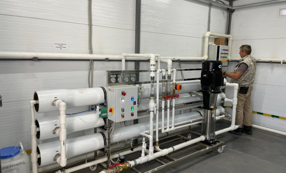 Жители села в Русско-Полянском районе Омской области получат качественную питьевую воду 