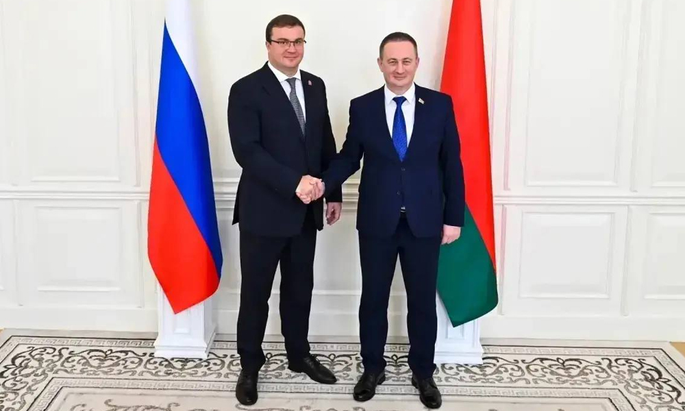 Виталий Хоценко встретился с премьер-министром Беларуси Александром Турчиным