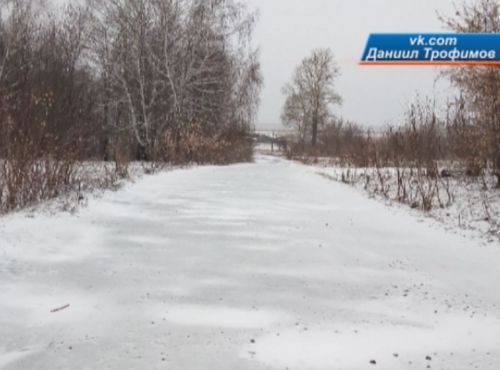 Омск накрыл снегопад