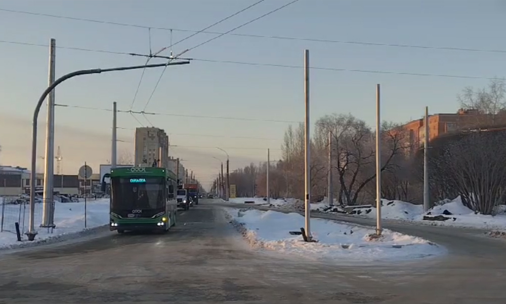 В Омске троллейбусы № 7 и № 16 вернутся к привычному маршруту