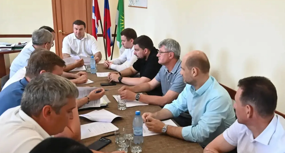 Вопросы развития Седельниковского района обсуждались на встрече губернатора с главой мунобразования