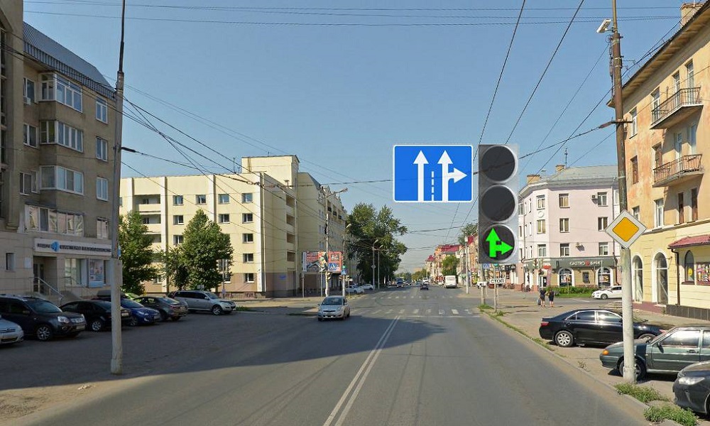 В Омске планируют отменить левый поворот с улицы Маяковского на улицу Пушкина