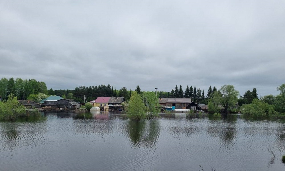 Глава региона рассказал, что уровень воды в реках на севере Омской области продолжает снижаться