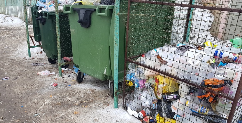 Бюджет Омска предложили пополнять штрафами за неубранные мусорные контейнеры