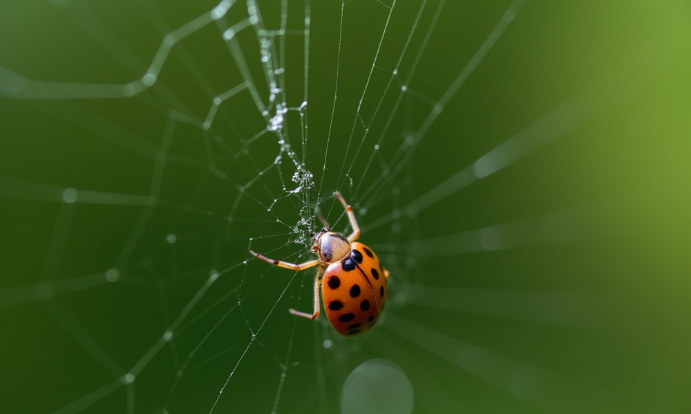 Омич нашёл дома редчайшего паука-эрезуса, известного как паук-божья коровка 