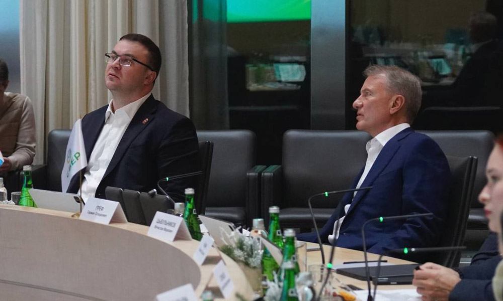 Виталий Хоценко обсудил с Германом Грефом продвижение омской «Школы 21» и совместные проекты культурной столицы