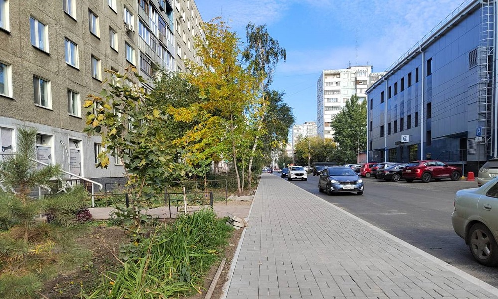 В Омске капремонт дороги на улице Волочаевской выполнен на 50%