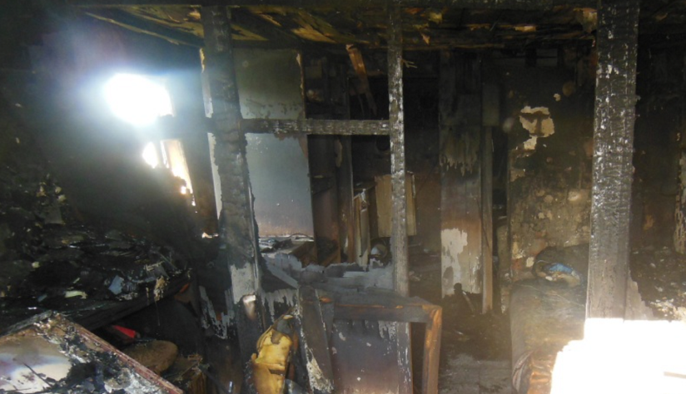 В Любинском районе Омской области полицейские раскрыли поджог, совершённый из мести