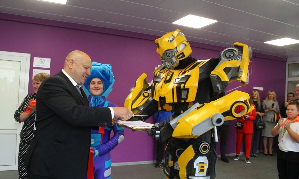 В Омске открыли третий «Кванториум» на базе школы № 4