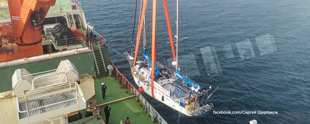 Кругосветное путешествие омской яхты "Сибирь" завершено из-за пандемии