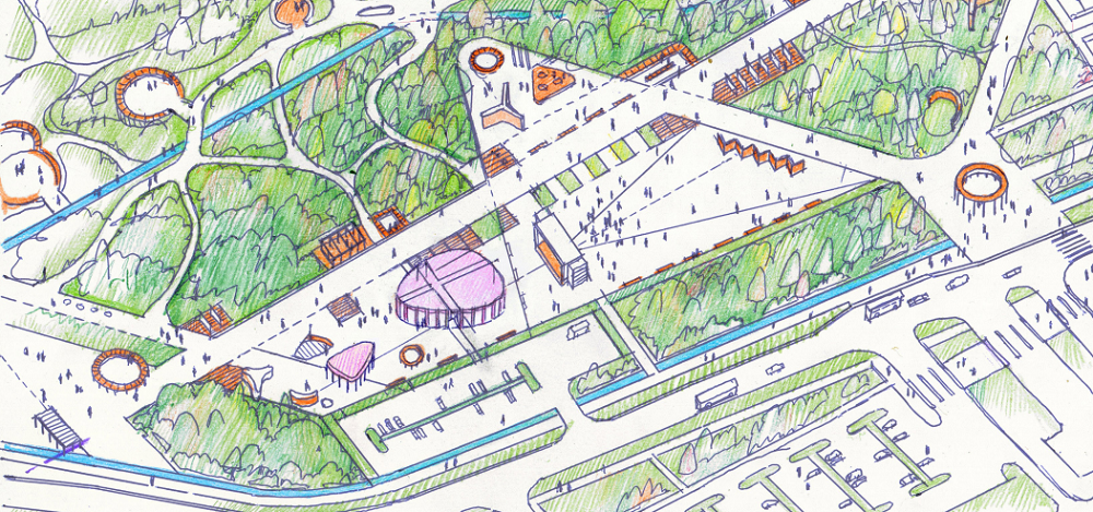 На проект благоустройства парка «Прибрежный» у «Арены Омск» выделили 6 млн рублей 