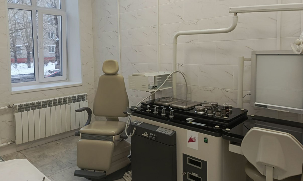 В детской поликлинике на Карбышева завершили капитальный ремонт