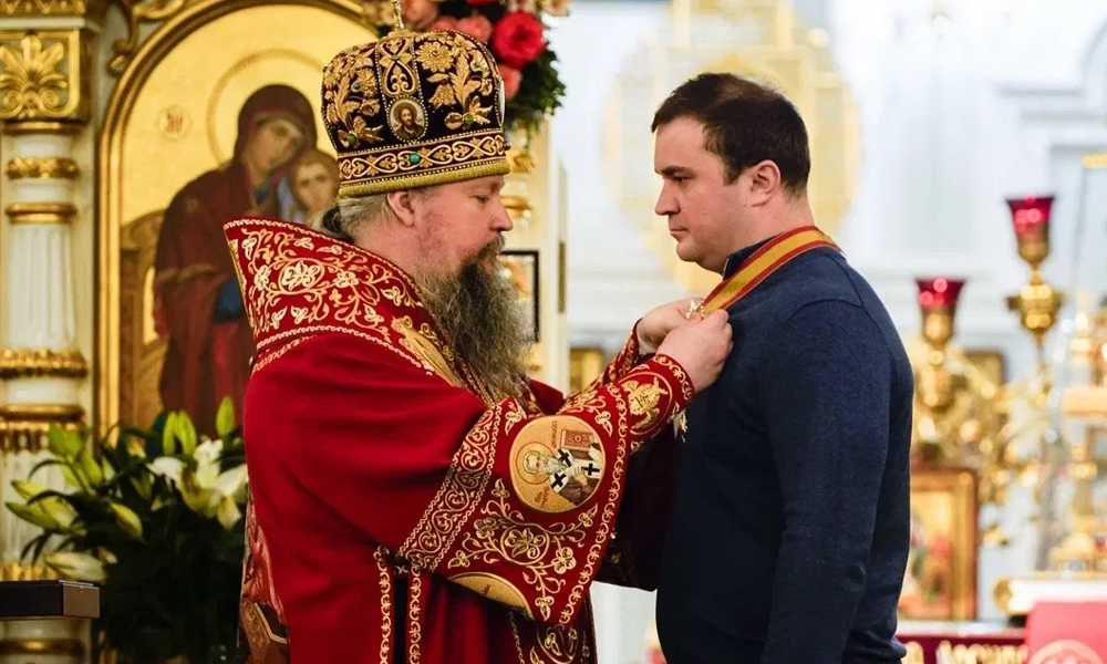 Виталий Хоценко награждён орденом Русской православной церкви