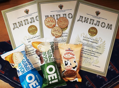 Омскому мороженому присудили три золотые медали на выставке в Китае